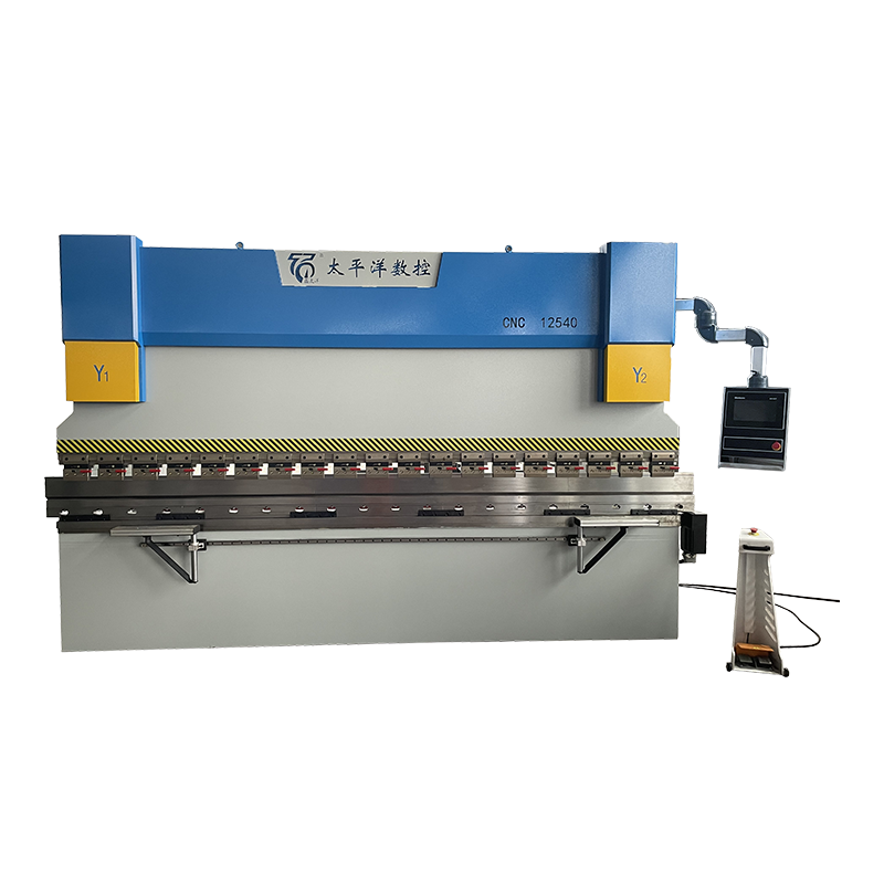 Série WE67K Series Electro-Hydraulique Servo CNC Hydraulic Sheet Machine de flexion